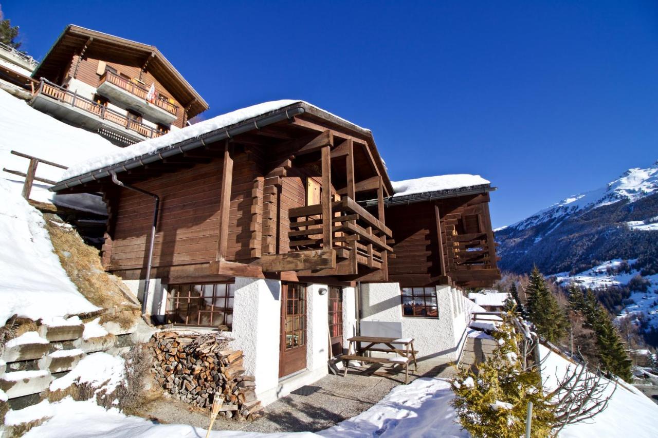Chalet Abraxas With Astonishing View - Grimentz Exterior foto