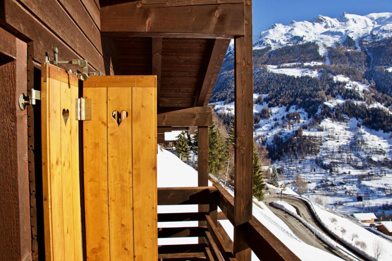 Chalet Abraxas With Astonishing View - Grimentz Exterior foto