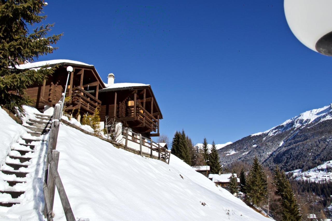 Chalet Abraxas With Astonishing View - Grimentz Exterior foto