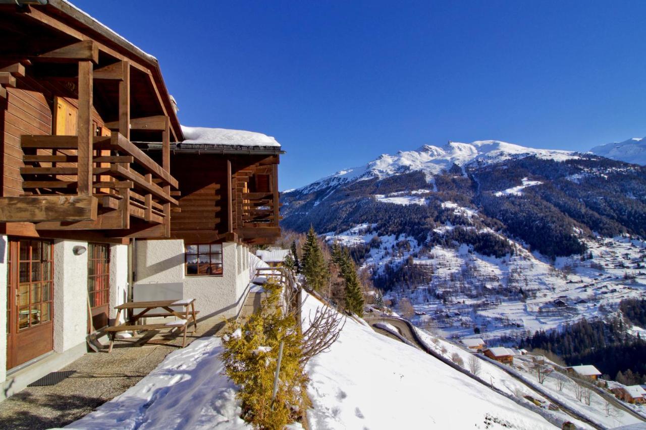 Chalet Abraxas With Astonishing View - Grimentz Exterior foto