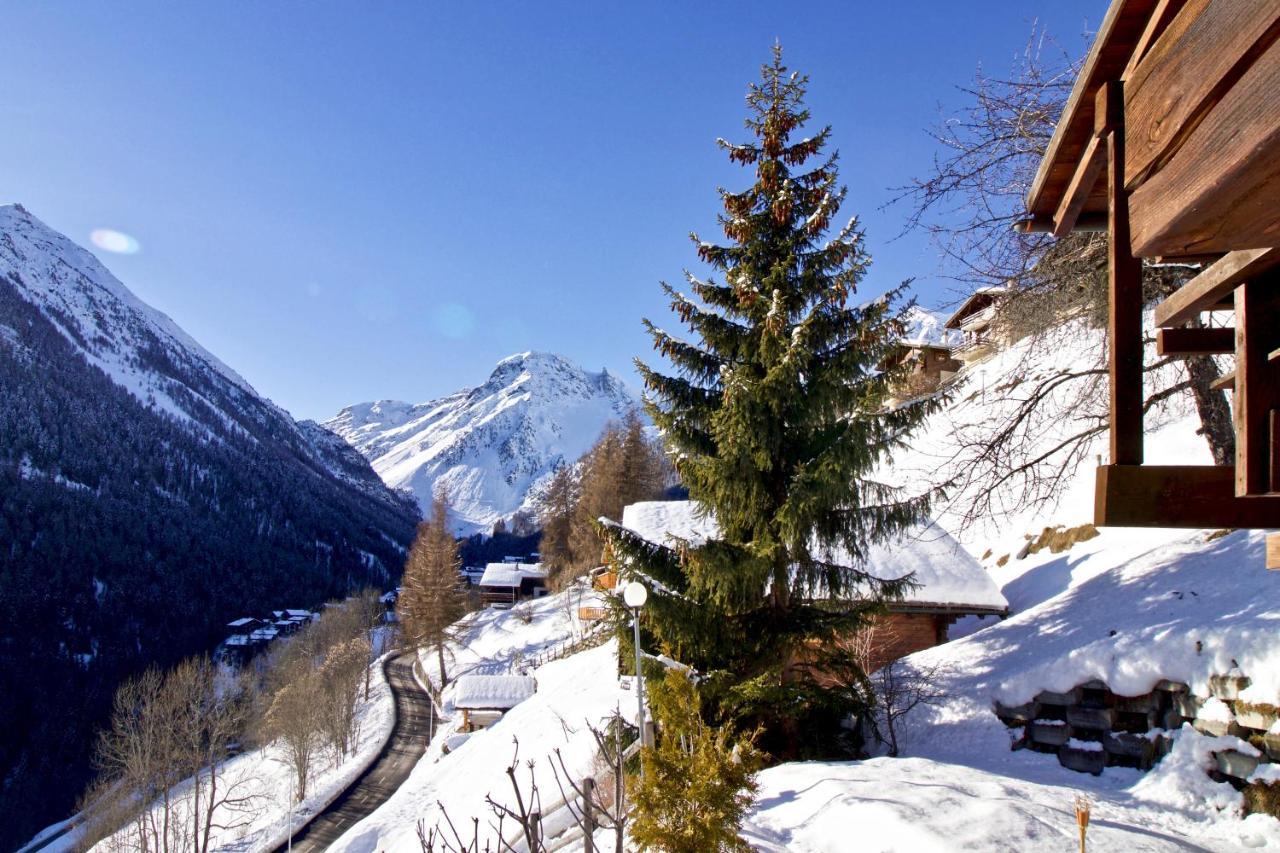 Chalet Abraxas With Astonishing View - Grimentz Exterior foto