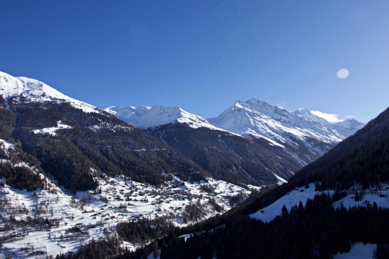 Chalet Abraxas With Astonishing View - Grimentz Exterior foto