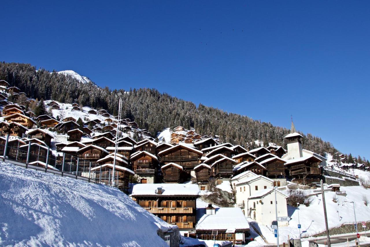 Chalet Abraxas With Astonishing View - Grimentz Exterior foto